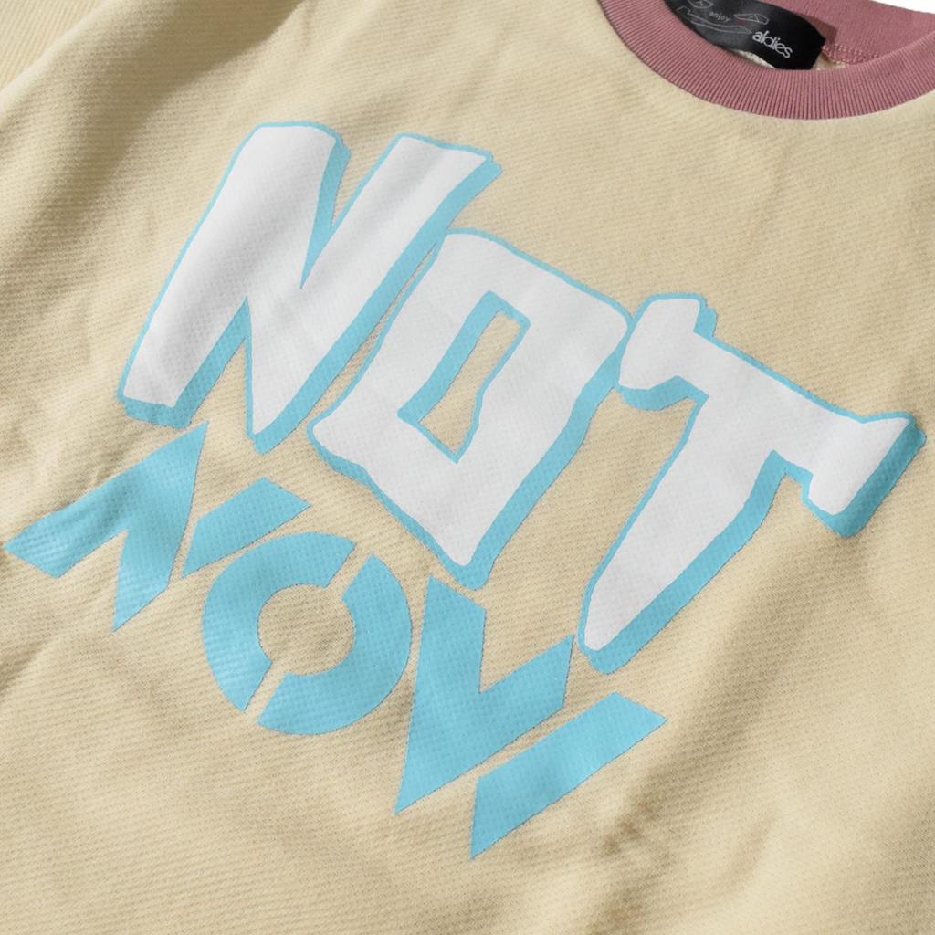 ALDIES Notnow Wide Sweat, Men's, Medium, Beige, A1404521