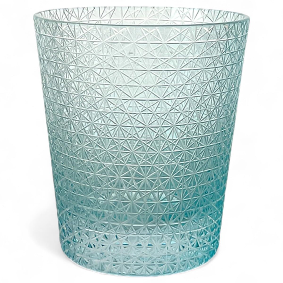 

Мизукаге Кирико Стекло Линия Резьба Маленькая Модель Небесного Потока J-kitchens Чашка, 80xВ90мм, 220мл, Узор, Синий, Бишоу,