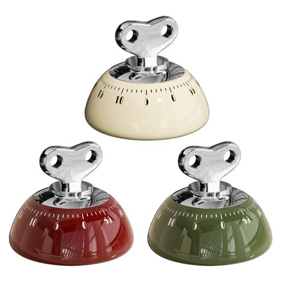 Magnetic Kitchen Timer Mechanical Countdown Clock for Cooking Baking Studying