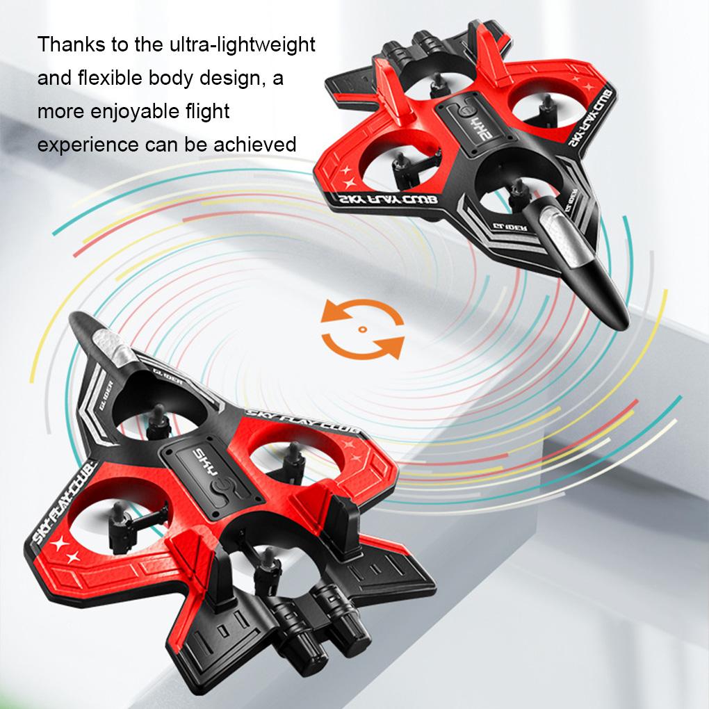 Children S Remote-controlled Drone For Exciting Night Flights With Dazzling LED Light Strip Rc Drone