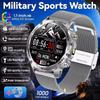 2026 New Men 1000mAh Large Battery Outdoor Smart Watch Heart Rate 3ATM Waterproof Flashlight Bluetooth Call Sport Man  Sports Fitness Watch Smartwatch
