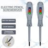 2-in-1 Screwdriver Electricity Detector High Torque Strong Magnetic Voltage Test Pen Screwdriver For Electricity Detection