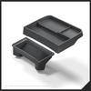 Double-layer Storage Box for Tesla Model Y Juniper 2025 Dashboard ETC Storage Box Accessories Layered Organization Tissue Tray