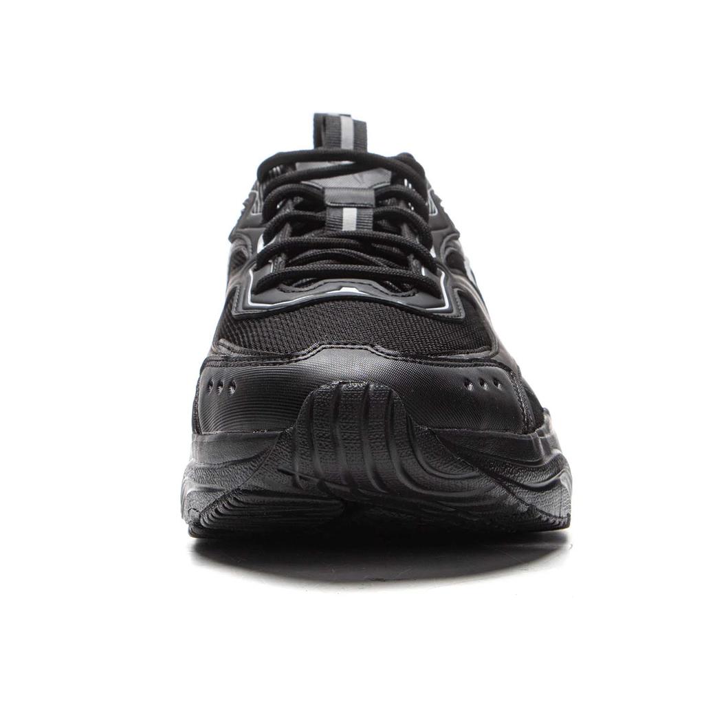 Li Ning Sports Lifestyle Series Synthetic Leather Classic Casual Low-Top Dad Shoes Men Sneakers Black AGCV433-3
