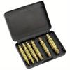 6pc HSS Extractor Double Head Screw Slide Tooth Removal Screwdriver Screwdriver Bit Broken Wire Tool Set