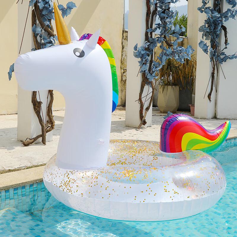 SBART Inflatable Unicorn Swim Float 110x40cm