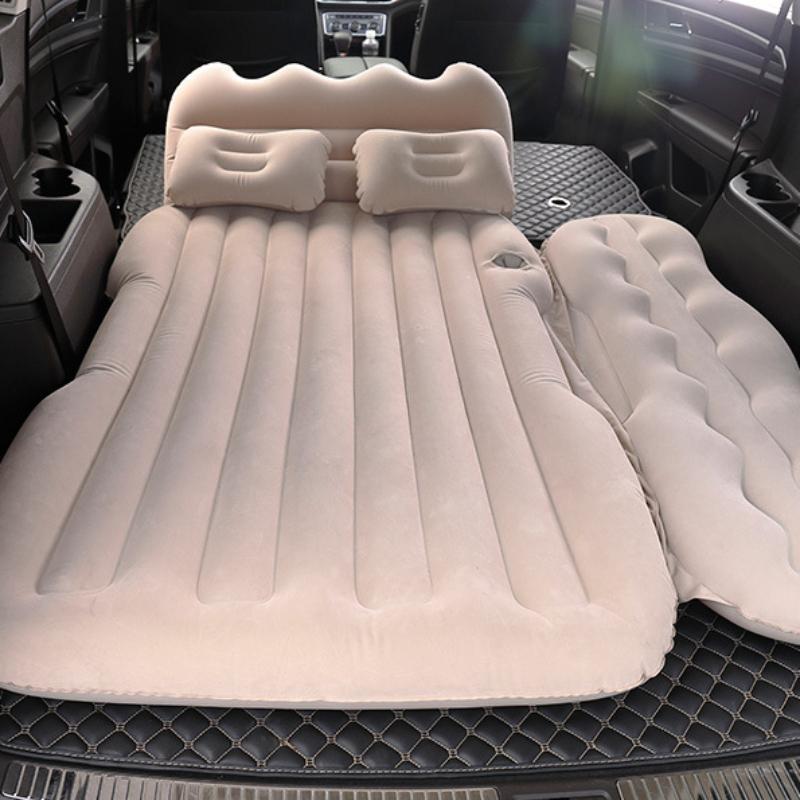 General Motors Inflatable Bed for Rear Seats Soft Plush Air Cushion Bed Car Travel Bed Portable and Comfortable Mattress