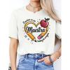 European Size Women'S Casual Round-Neck Short-Sleeve Sports T-Shirt with Spanish Letter Print for Spring And Summer.