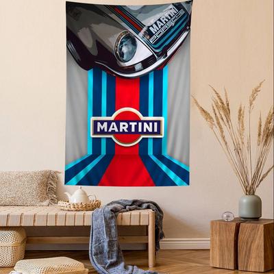MMartini Racing Anime Tapestry Hanging Tarot Hippie Wall Rugs Dorm Home Decor
