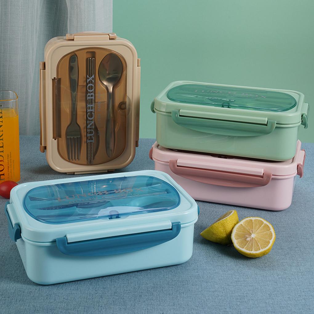 Leakproof Easy To Clean & Heatable Food Container Lunch Box & Tableware For Picnic Camping Meals