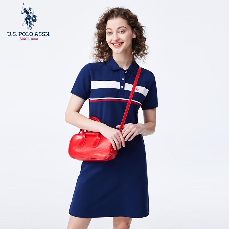 U.S. POLO ASSN. Women s Summer Breathable Polo Dress XL