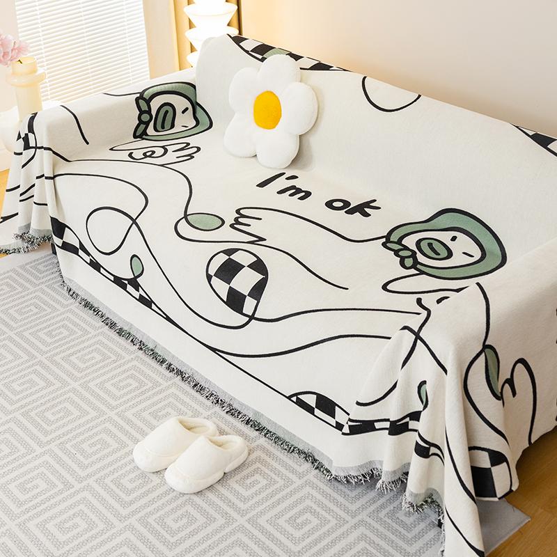 

Полотенце для дивана, нескользящее, всесезонное, всеобъемлющее, пылезащитное покрытие, подушка для дивана, специальная ткань для чехла на кожаный диван, универсальное полотенце для чехла 180*130cm