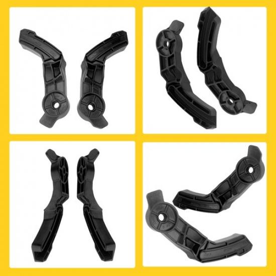 2PCS Front Bracket Holder Bumper Fits Altima Retainer for 2013-2015 Nissan