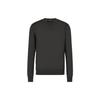 FW22 Einfarbig Seitliches Logo-Print Rundhals Pullover Herren Pullover Grau 6L1MXH1-MIVZ1-0558