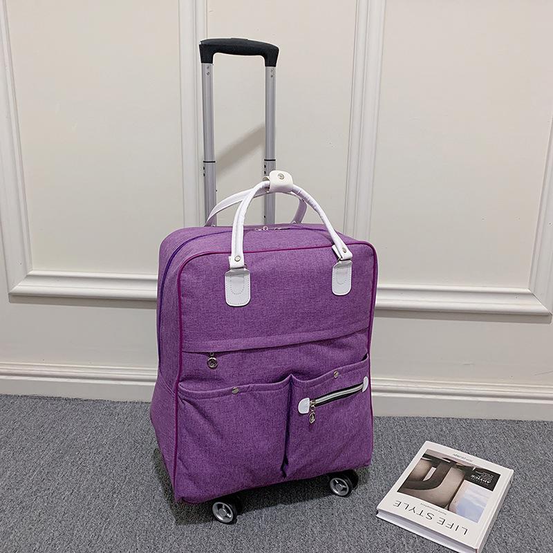Universal Wheel Carry-on Trolley Bag: Lightweight Travel Luggage for Mother and Child