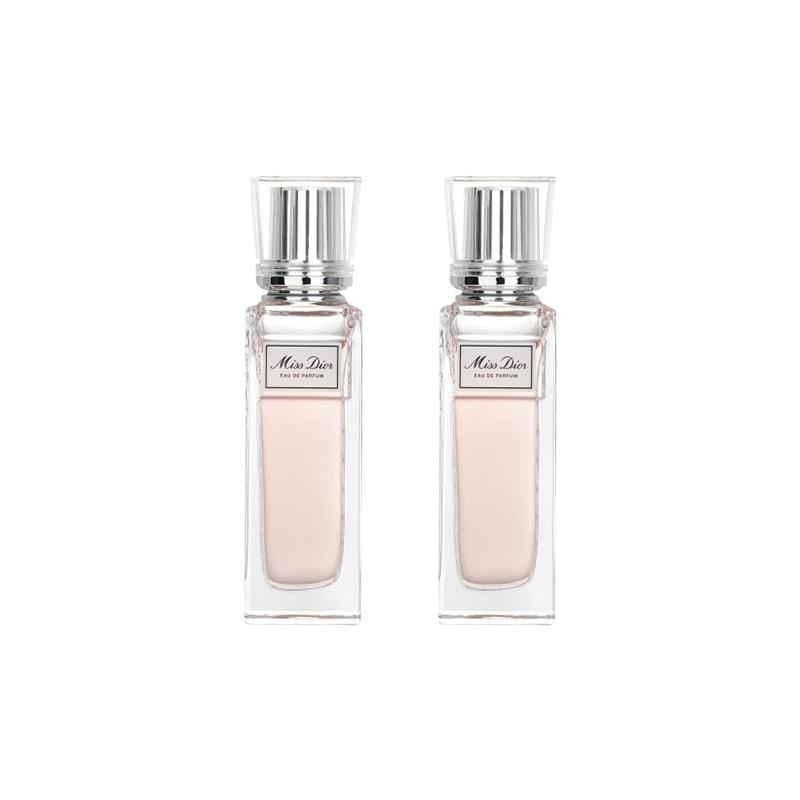 

DIOR True Me Classic Edition Fragrance Roller Ball Perfume Floral Fragrance EDP Peach Jasmine Tuberose Vanilla Mother s Day Gift for Mom 20ml*2 белый