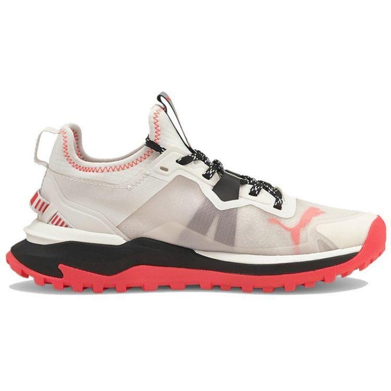 PUMA Voyage Nitro Women Low Cushioned Wear-resistant Trail Running Shoes Black Red Gray 195505-01