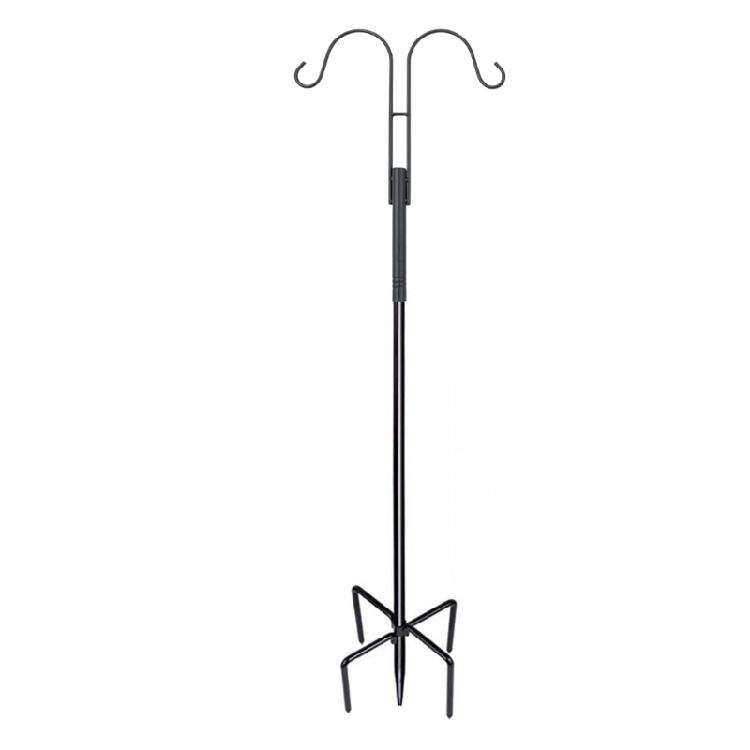 Outdoor Bird Feeders Station with Hook for Garden Bird Enthusiasts Iron Stake Add Aesthetic To Garden Courtyards Lawns