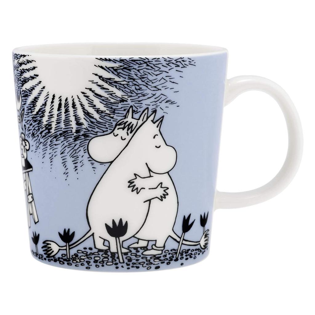 Moomin by Arabia Classic Love Blue [Officially Imported] Mug, 0.3L,