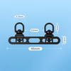 Can Rotate 360 ° Phone Lanyard Tab Double Buckle Gasket Stainless Steel Phone Lanyard Clip Patch Snap Strap Anti-lost