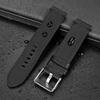 For TUDOR Black Bay Qicheng Bronze Little Red Flower Zenith Vintage Genuine Leather Watch Strap Men 22mm 23mm Cowhide Wristband