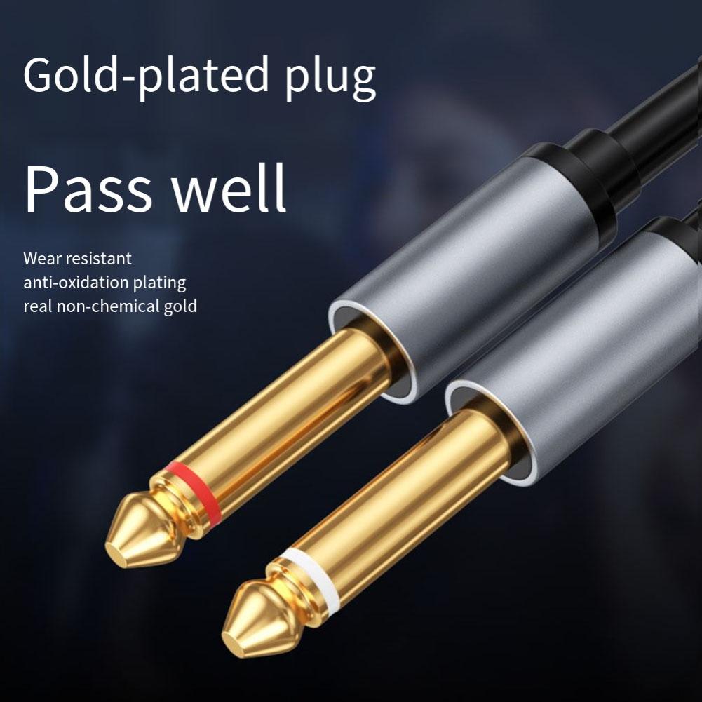 Mono Enhanced Audio Mm To Double Mm TRS Cable Mono