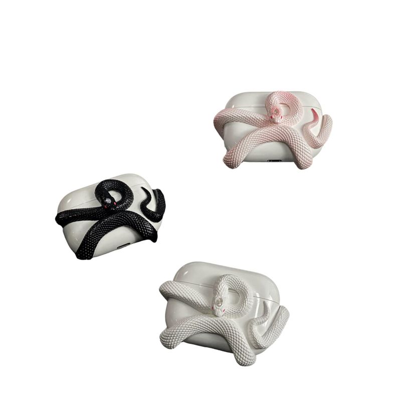 

AirPods Original Tiger Tooth Silicone 3 Generation Apple Apple Airpods4/4 Noise Reduction Edition Black