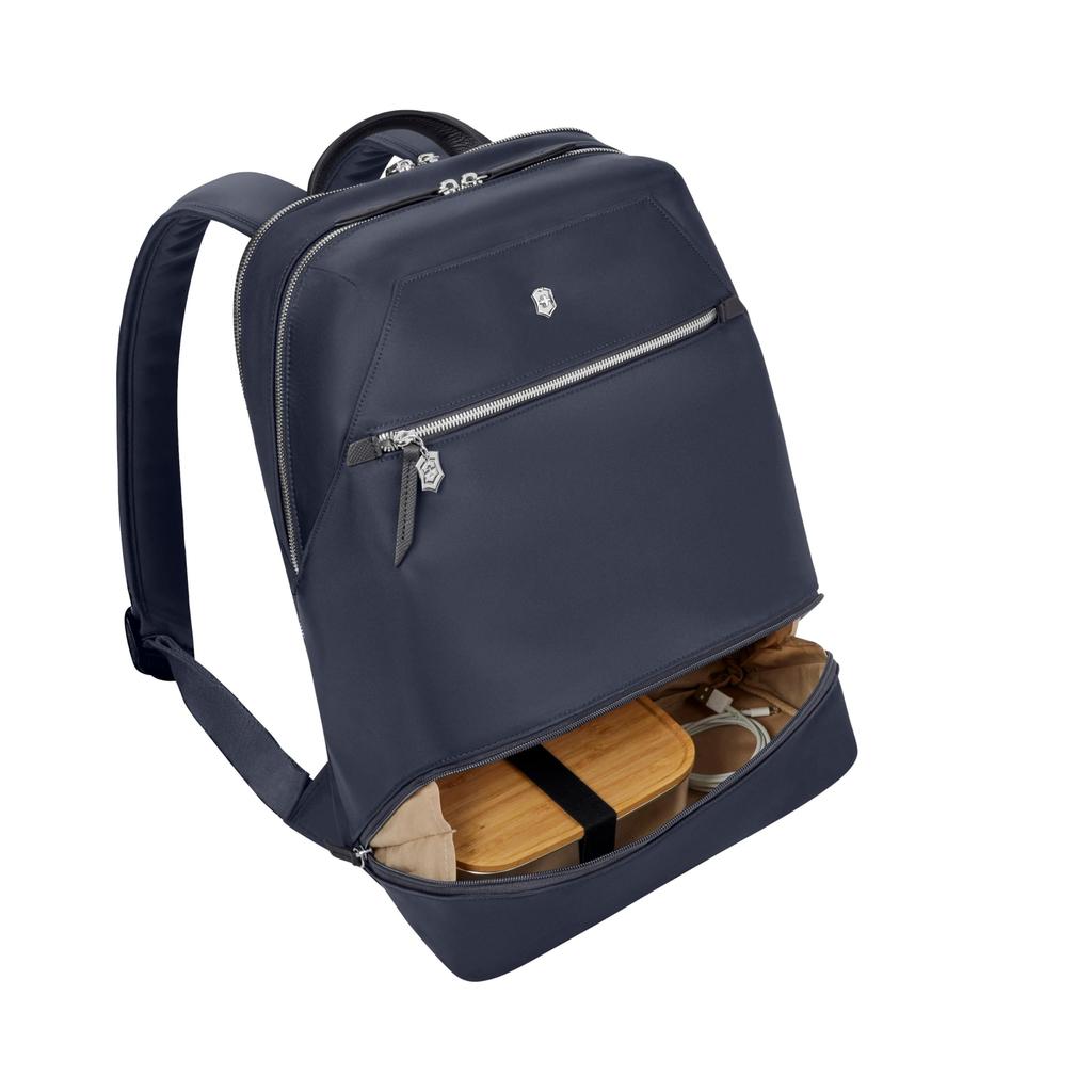 Victorinox Victoria Signature Deluxe Backpack for A4 Tablet 612202 Women, 15-inch PC, Size, Capacity, 18L, Blue,