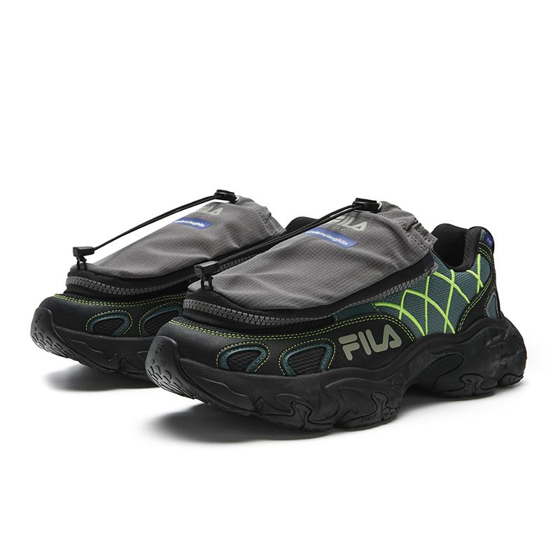 Nicole McLaughlin x FILA TORNADO Low top Casual Shoes Men's Green Black F12M541143FSB