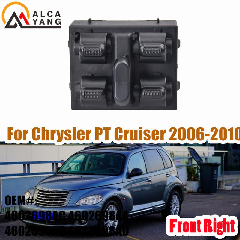Переключатель стеклоподъемника водительской двери 4602698AC Для Chrysler PT Cruiser 2006-2010 Электрический переключатель стеклоподъемника