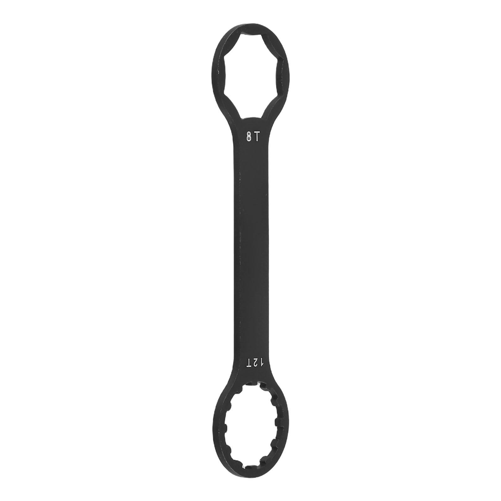 

Вилочный ключ 152 X 38 X 3 мм 17 г Алюминиевый сплав Черный