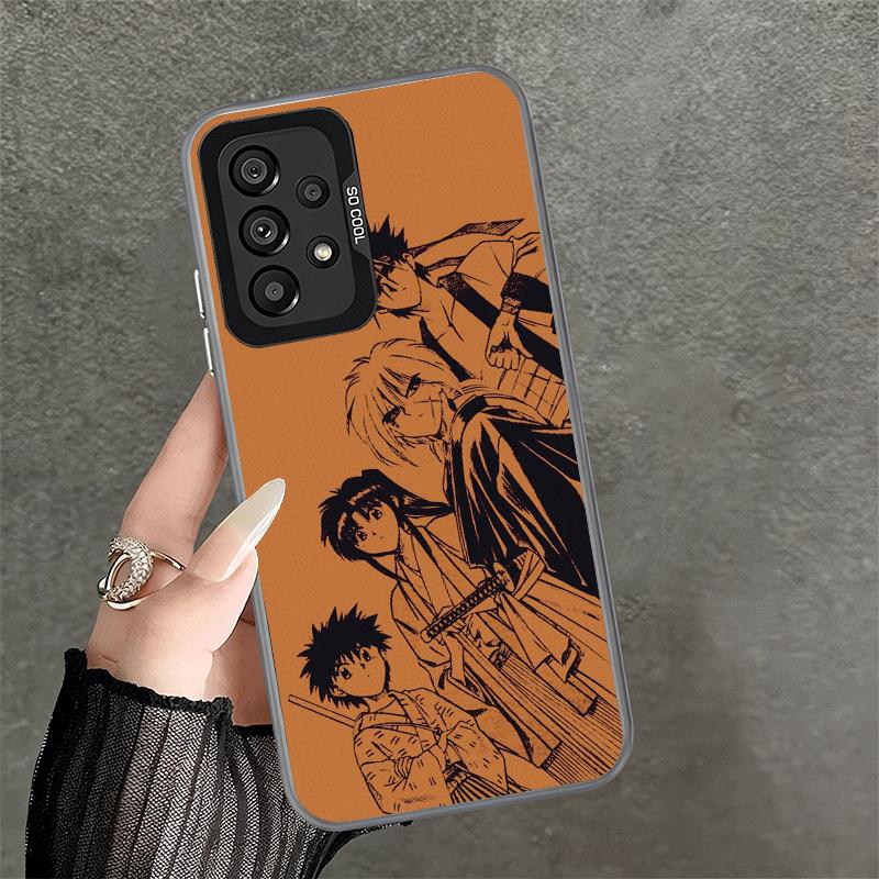 Rurouni Kenshin Anime Shockproof Phone Case for Samsung A17 A16 A15 A14 A37 A57 A36 A56 A26 A35 A55 A25 A34 A54 A24 A13 A23 A33 Samsung A34