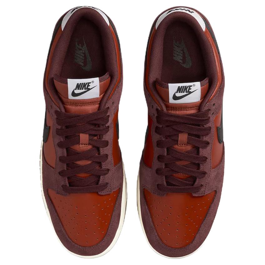 Nike Dunk Low Gum Pack - Mars Stone Men Sneakers Red Black Burgundy-Crush IB6399-600