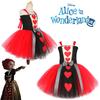 Lolitafairy Princess Dress For Girls Alice In Wonderland Queen Of Hearts Roleplay Costume