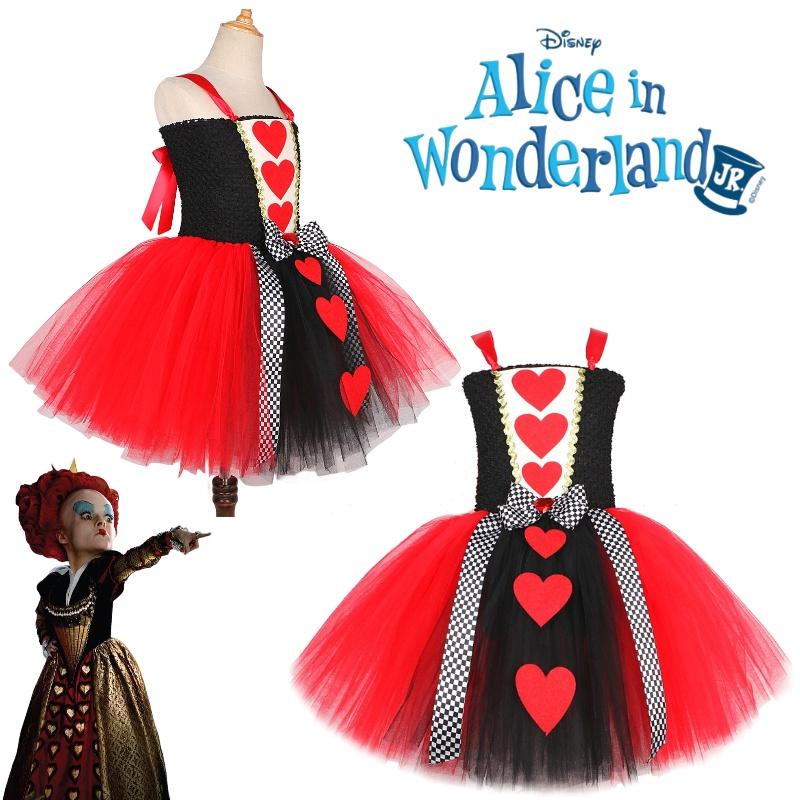 Lolitafairy Princess Dress For Girls Alice In Wonderland Queen Of Hearts Roleplay Costume
