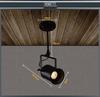 American Retro Industrial Cylinder Pendant Track Lamp