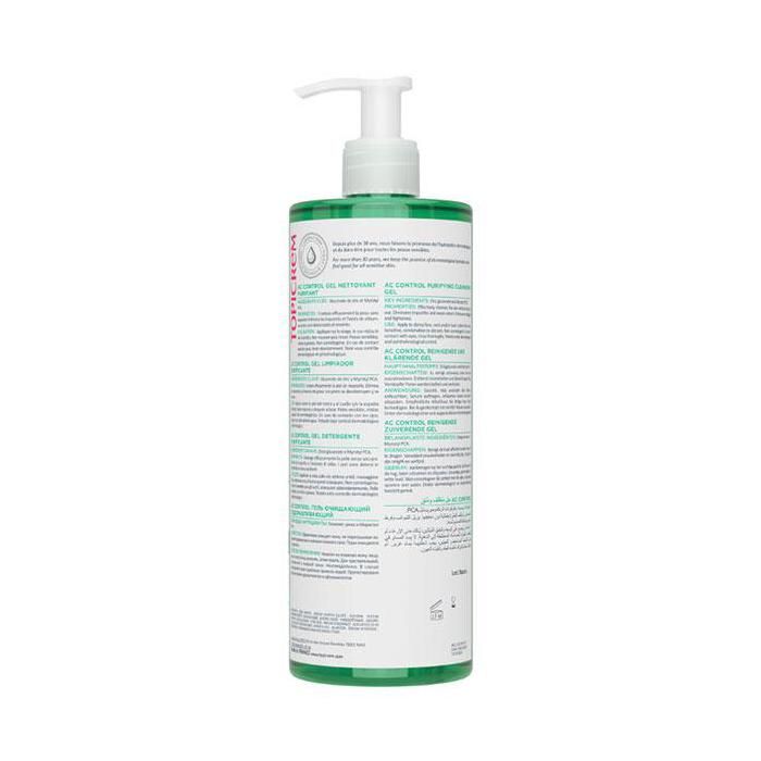Rensegel - Topicrem - AC - 400ml - Blandingshud - Rensende - Mild