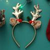 Funny Mushroom Deer Horn Women Hair Hoops Christmas Headbands Korean Style Hairbands Elk Antler