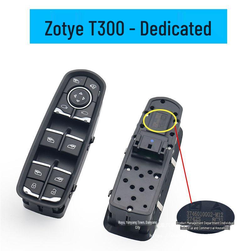 Zotye SR9 Z500 T300 T600 Sport T700 Power Window Switch
