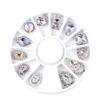 Nail Turntable Five Color Special-Shaped Seven Color Glass Drill Nail Ornament Nail Sticker Nail Art Decoration