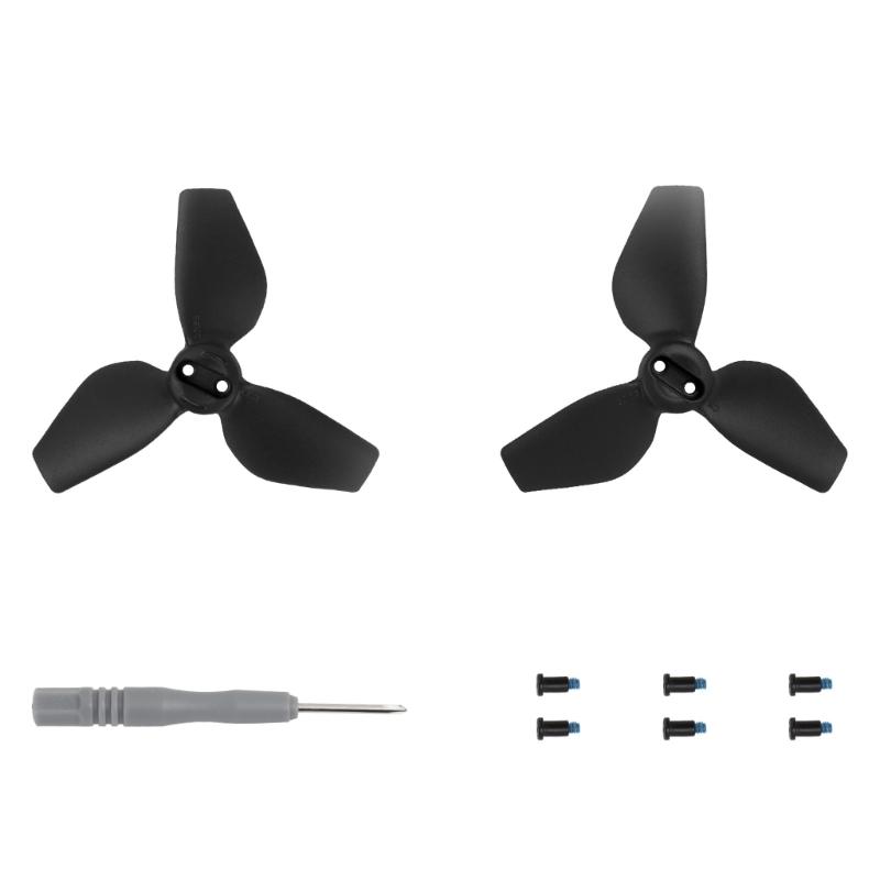 

Quadcopter Propellers Replacement Propellers High Efficiency for UAV Smooth Photography (1/2 Pairs) чорний