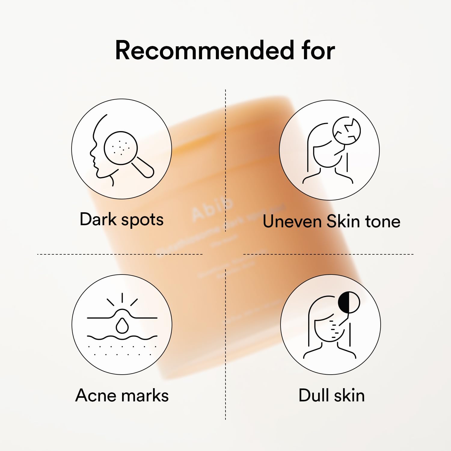 

Abib Glutathiosome Dark Spot Pad 60 pads+ RANDOM GIFT