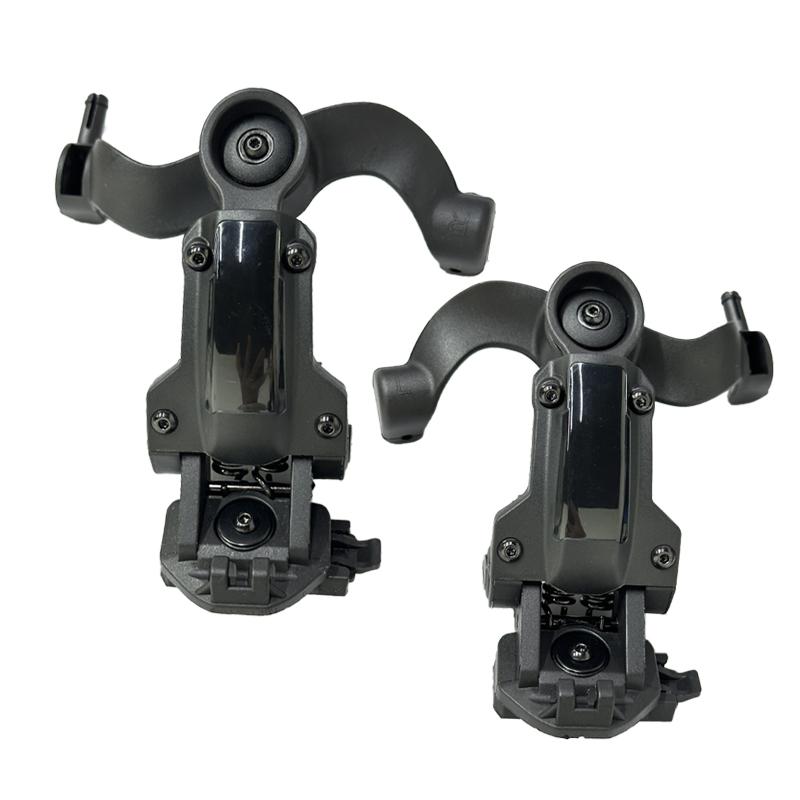 161 Degree Rotating Tactical Headphone Rail Mount for Earmor Headset On Team Wendy, Ops-Core Rapid ACH Helmet Rail