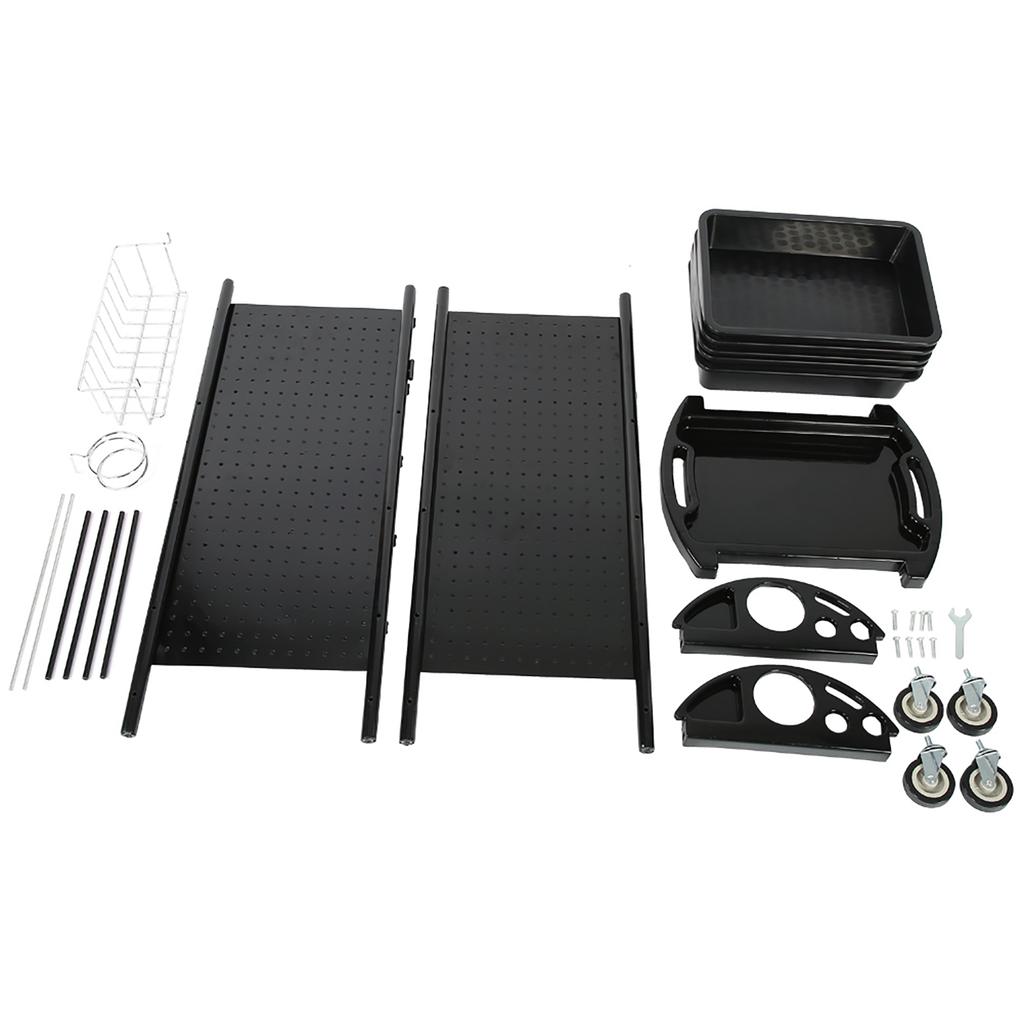 6 Tiers Storage Rack Trolley Cart With Wheels For Hair Salon & Beauty Salons