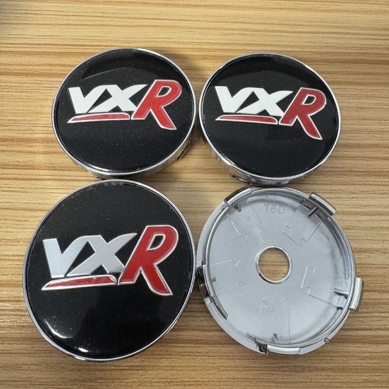 ENS1 4PCS Universal 56mm 60mm For VXR Emblem Car Wheel Center Caps Dustproof Decorative Hub Caps Sticker