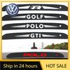 2026 New For VOLKSWAGEN VW Carbon Fiber Car High Brake Lights Lamp Sticker For Volkswagen GTI R-Line Polo T5 Golf Passat Scirocc