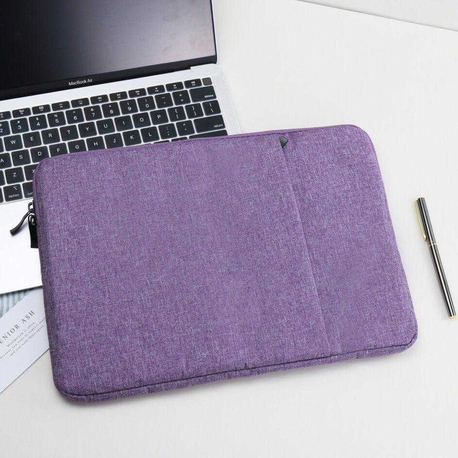 

Сумка для ноутбука, чехол 11, 12, 13, 13,3, 14, 15, 15,4 дюйма, чехол для ноутбука Macbook Air Pro M1 M2, чехол для мужчин и женщин, аксессуары для ноутбука 14inch 15inch фиолетовый