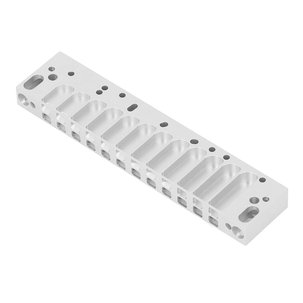 Harmonica Comb Part 12Hole Chromatic Scale Comb Frosted Silver Lightweight for HOHNER 270D