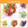 Bouquet de Fleurs Artificielles à 21 Têtes Présentant une Apparence Très Réaliste et un Matériau Lisse pour la Décoration Intérieure
