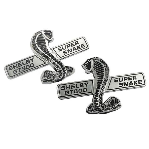 

Наклейка с эмблемой автомобиля для Ford Shelby GT500 Fiesta Explorer Transit Focus Ecosport Edge Escape Ranger Kuga Galaxy Багажник серебряный
